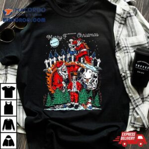 Santa Claus Violence Christmas Tshirt