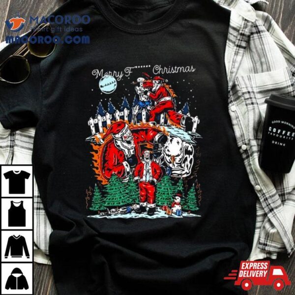 Santa Claus Violence Christmas 2023 Shirt