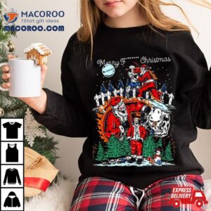 Santa Claus Violence Christmas Tshirt