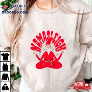 Santa Claus Yoga Namasleigh Tshirt