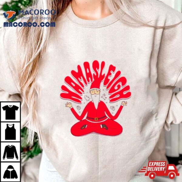 Santa Claus Yoga Namasleigh Shirt