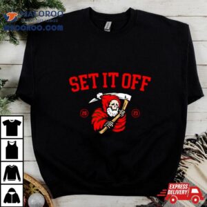 Santa Death Set It Off Tshirt