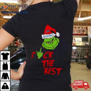 Santa Grinch Buffalo Bills Fuck The Rest T Tshirt