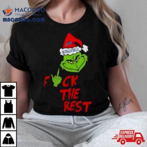 Santa Grinch Buffalo Bills Fuck The Rest T Tshirt