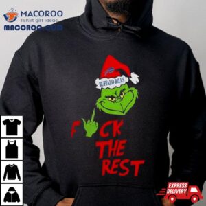 Santa Grinch Buffalo Bills Fuck The Rest T Tshirt