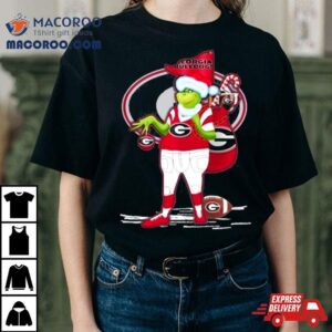 Santa Grinch Georgia Bulldogs Gift Christmas Shirt