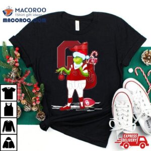 Santa Grinch Oklahoma Sooners Gift Christmas Tshirt