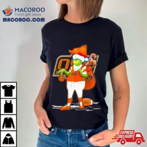 Santa Grinch Oklahoma State Cowboys Gift Christmas Tshirt