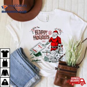 Santa Happy Holidays 2023 Shirt