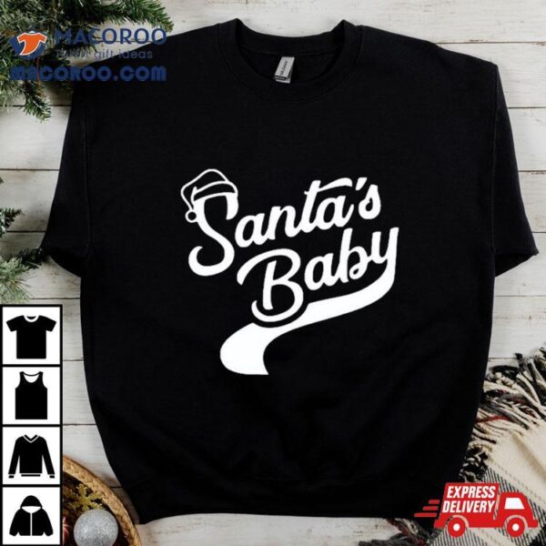 Santa Hat Santa’s Baby Shirt