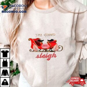 Santa Sleigh Yass Queen Sleigh Tshirt