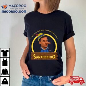 Santocchio George Santos Satire Tshirt
