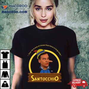 Santocchio George Santos Satire Tshirt