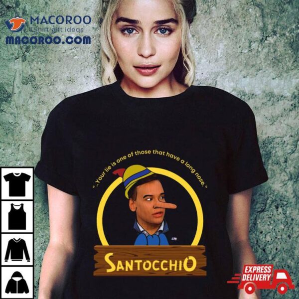 Santocchio George Santos Satire Shirt