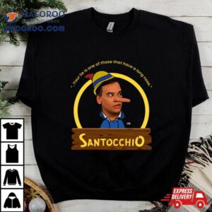 Santocchio George Santos Satire Tshirt