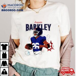 Saquon Barkley New York Giants Football Tshirt