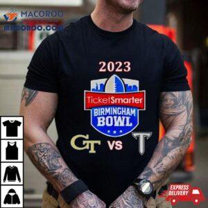 Saturday December Rd Ticketsmarter Birmingham Bowl Georgia Tech Vs Troy At Protective Stadium Birmingham Al Espn Event Tshirt