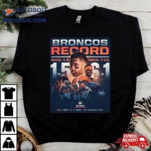 Saturday Showdown Denver Broncos Pulled Off Quite The Turnaround This Season Tshirt