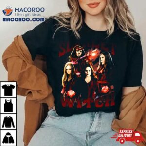 Scarlet Witch Wanda Maximoff Homage Elizabeth Olsen Vintage Shirt