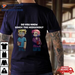 Scott Pilgrim Ramona Flowers Sonic Shirt