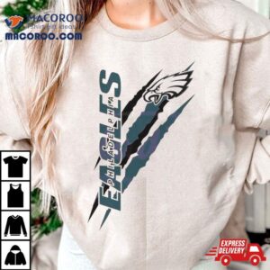 Scratch Philadelphia Eagles Nfl Team Tshirt