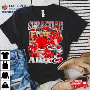 Sebastian Aho Carolina Hurricanes Nhl Tshirt