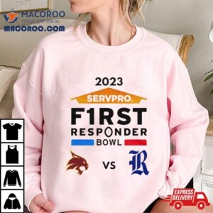 Servpro First Responder Bowl 2023 Rice Vs Texas State Gerald J Ford Stadium Dallas Tx T Shirt