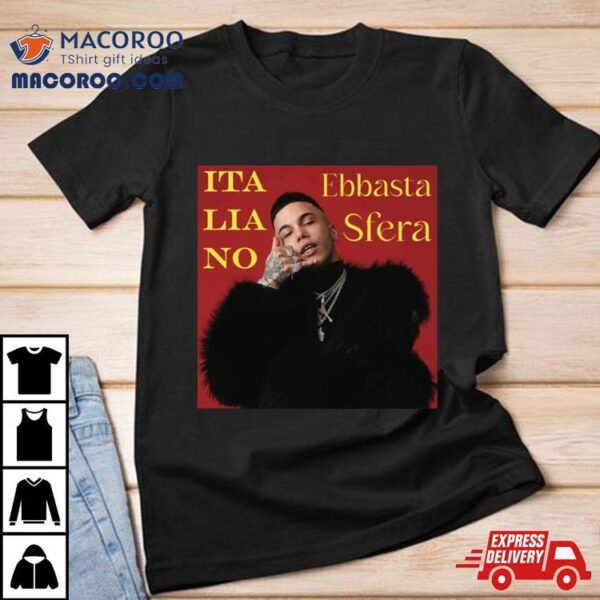 Sfera Ebbasta Capoplaza Sfera Ebbasta Shirt