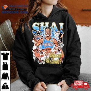 Shai Gilgeous Alexander Thunder Basketball Tshirt