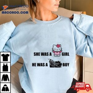 She Was A Kitty Girl He Was A Berk Boy Tshirt
