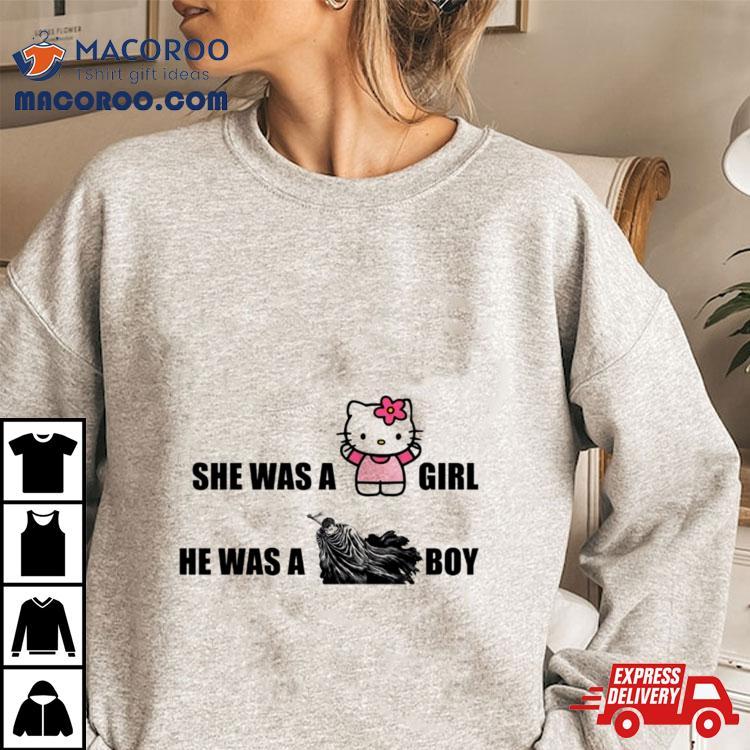 She Was A Kitty Girl He Was A Berk Boy Shirt She Was A Kitty Girl He Was A Berk Boy Shirt