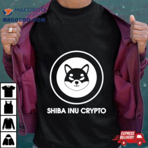 Shiba Inu Crypto Logo Tshirt