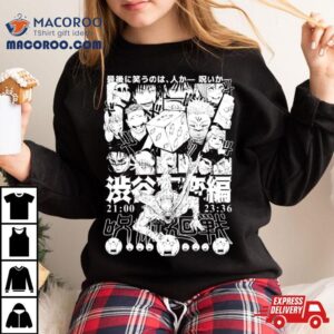 Shibuya Incident White Jujutsu Kaisen Tshirt