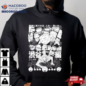 Shibuya Incident White Jujutsu Kaisen Shirt