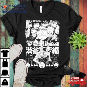 Shibuya Incident White Jujutsu Kaisen Tshirt