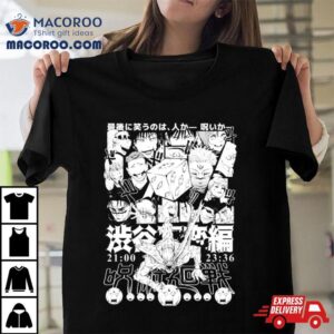 Shibuya Incident White Jujutsu Kaisen Tshirt