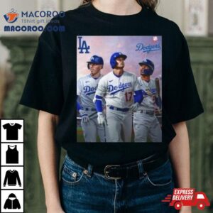 Shohei Ohtani Freddie Freeman Mookie Betts Mlb La Dodgers Vintage Baseball Tshirt