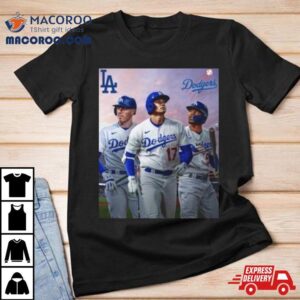 Shohei Ohtani Freddie Freeman Mookie Betts Mlb La Dodgers Vintage Baseball Tshirt