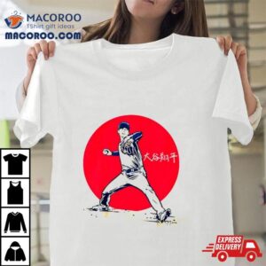 Shohei Ohtani Japanese Flag Tshirt