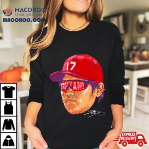 Shohei Ohtani Los Angeles Angels Sunglasses Signature Tshirt