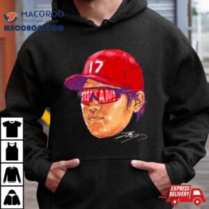 Shohei Ohtani Los Angeles Angels Sunglasses Signature Tshirt