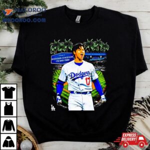 Shohei Ohtani Los Angeles Dodgers Mlb Player Tshirt