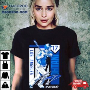 Shohei Ohtani Los Angeles Dodgers Coed Sportswear Unisex Colorblock Tshirt