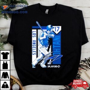 Shohei Ohtani Los Angeles Dodgers Coed Sportswear Unisex Colorblock Tshirt