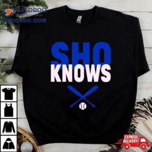 Shohei Ohtani Sho Knows Tshirt