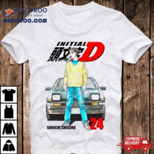 Shuichi Shigeno Initial D Tshirt