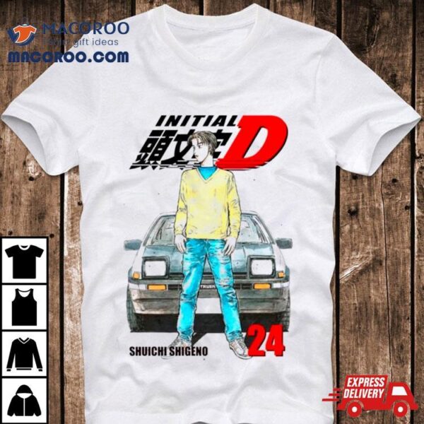 Shuichi Shigeno Initial D Shirt