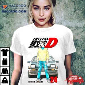 Shuichi Shigeno Initial D Tshirt