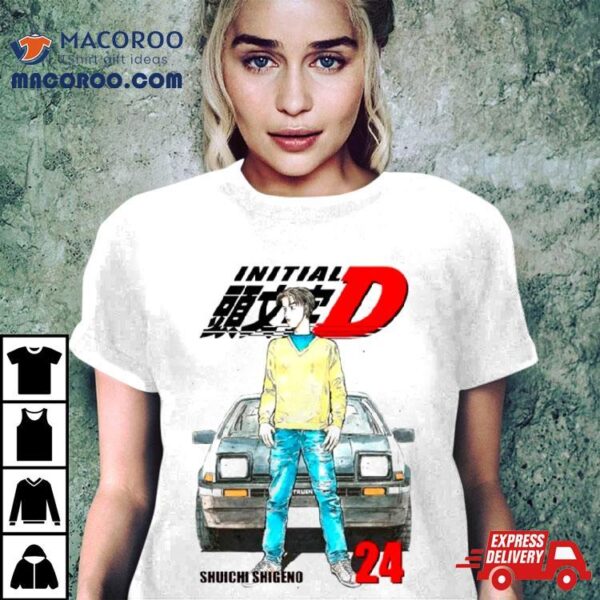 Shuichi Shigeno Initial D Shirt