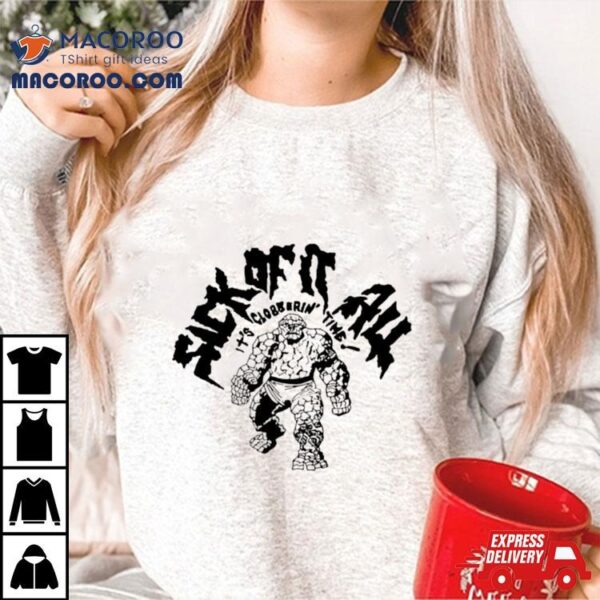 Sick Of It All It’s Clobberin’ Time Shirt